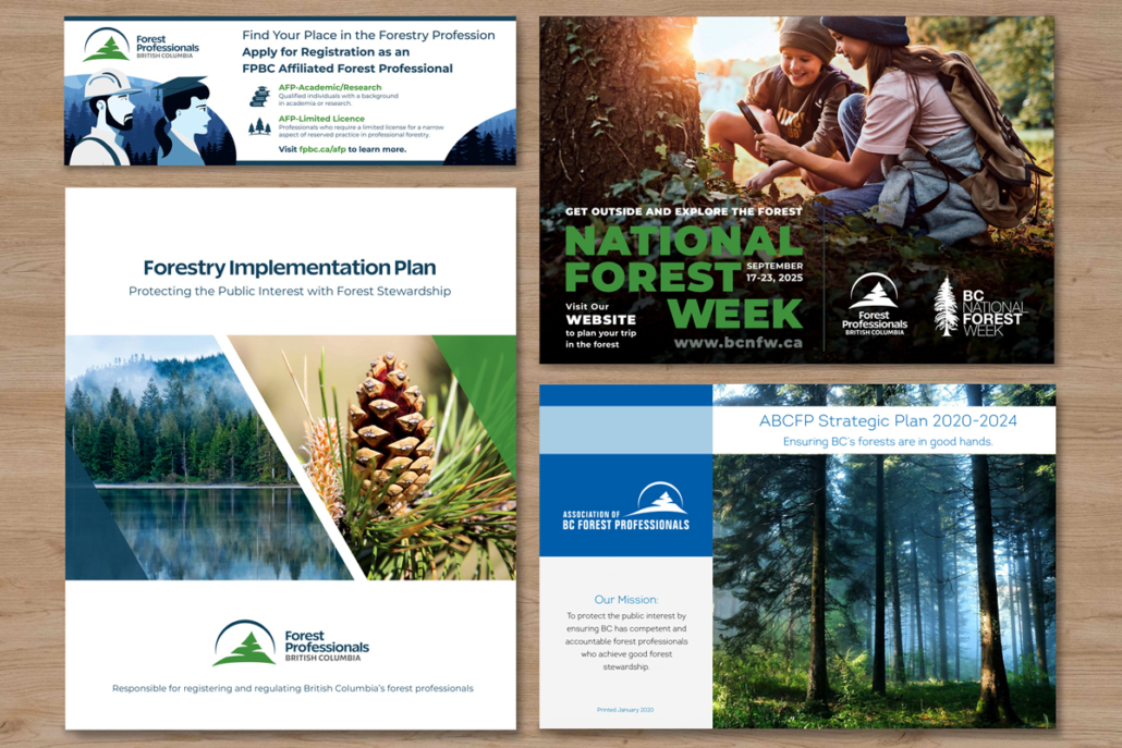 FPBC Recruitment Ads, Annual Strategic Plans, Magazine Ads