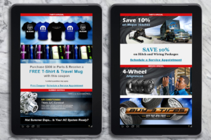 Digital Email Marketing - Parts and Service